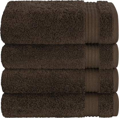 Cotton Paradise 100% Cotton Turkish Towel Set, Soft Absorbent Quick Dry, 6 Piece Towel Set, Beige