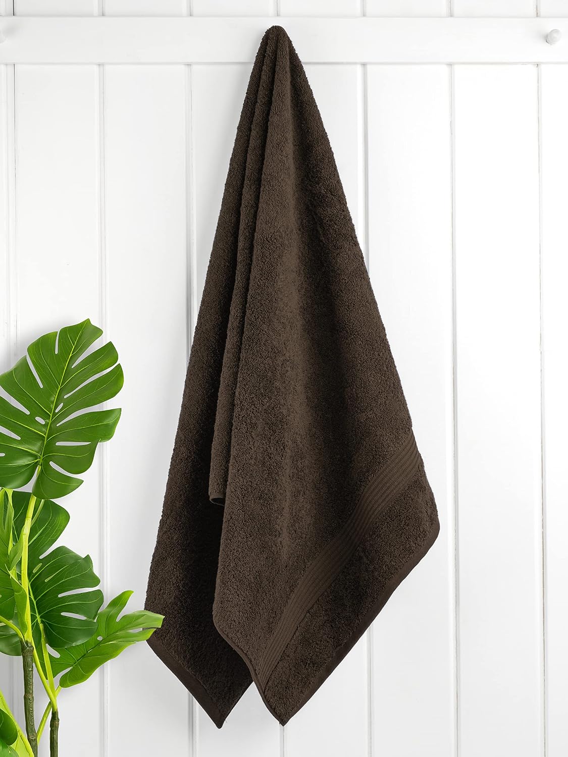 Cotton Paradise 100% Cotton Turkish Towel Set, Soft Absorbent Quick Dry, 6 Piece Towel Set, Beige
