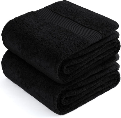 Cotton Paradise 100% Cotton Turkish Towel Set, Soft Absorbent Quick Dry, 6 Piece Towel Set, Beige