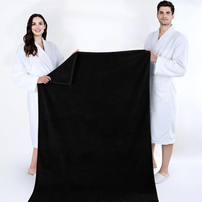 Cotton Paradise 100% Cotton Turkish Towel Set, Soft Absorbent Quick Dry, 6 Piece Towel Set, Beige