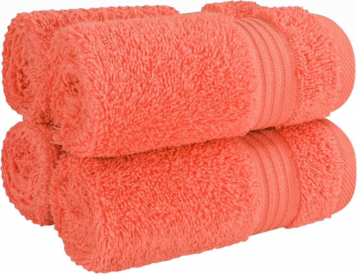 Cotton Paradise 100% Cotton Turkish Towel Set, Soft Absorbent Quick Dry, 6 Piece Towel Set, Beige