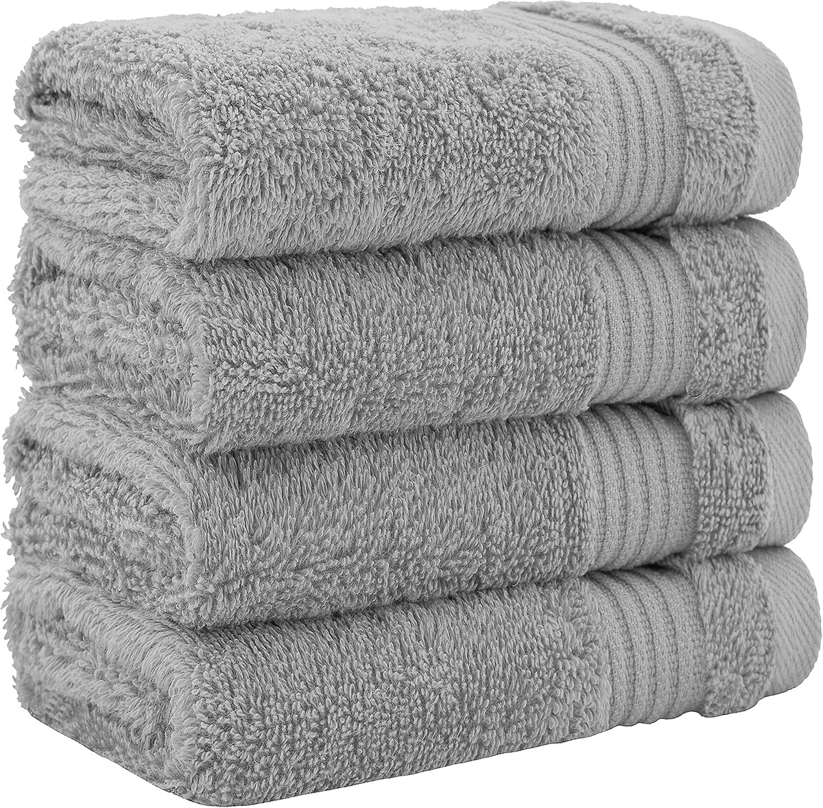 Cotton Paradise 100% Cotton Turkish Towel Set, Soft Absorbent Quick Dry, 6 Piece Towel Set, Beige
