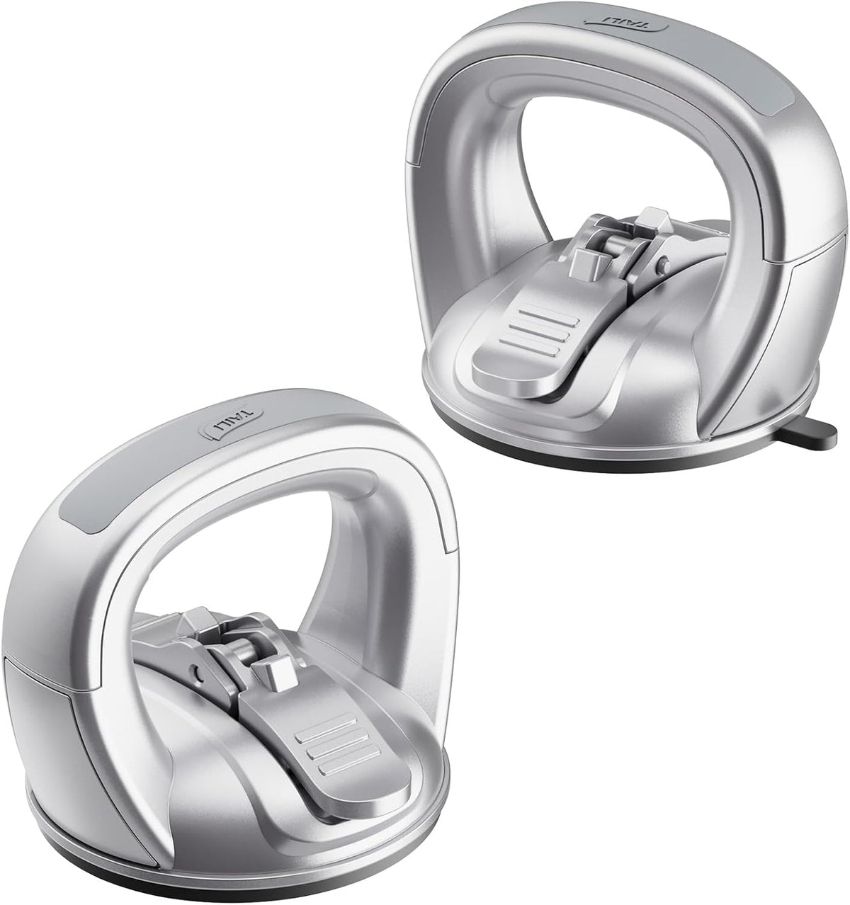 Shower Grab Bars,Suction Shower Handles,Upgraded,330lbs,Silver