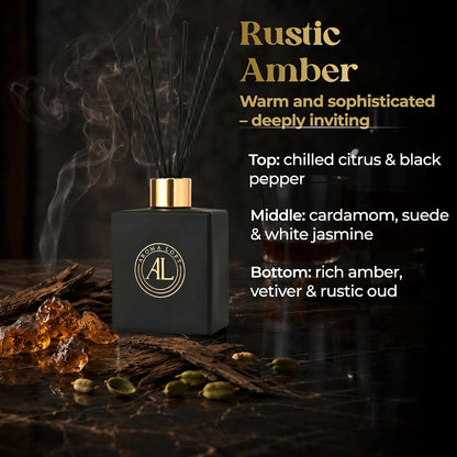 Black Reed Diffusers for Home | Premium Fragrance Diffuser | Reed Diffuser Sticks in Oil Set with Cashmere Vanilla Scent | Smell Good Stuff | Long-Lasting Oil for Bathroom & Office (5 oz)