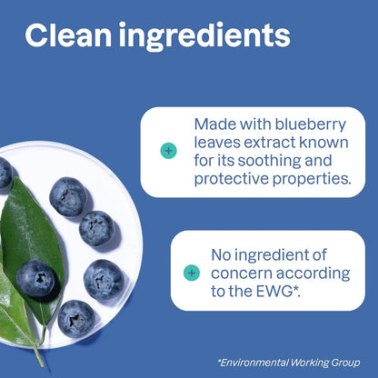 Foaming Hand Soap for Kids, EWG Verified, Dermatologically Tested, Plant- and Mineral-Based Ingredients, Vegan, Blueberry, 10 Fl Oz
