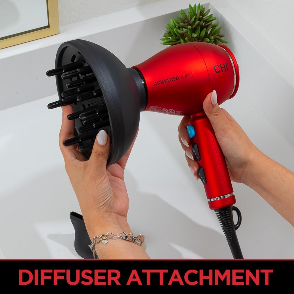 CHI 1875 Series Professional Ionic Hair Dryer with Ceramic Technology