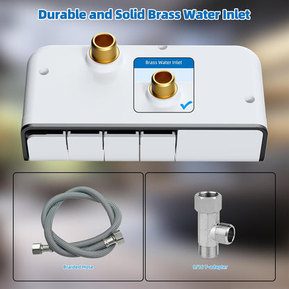 Bidet Attachment for Toilet, Dual Nozzle for Frontal & Rear Wash
