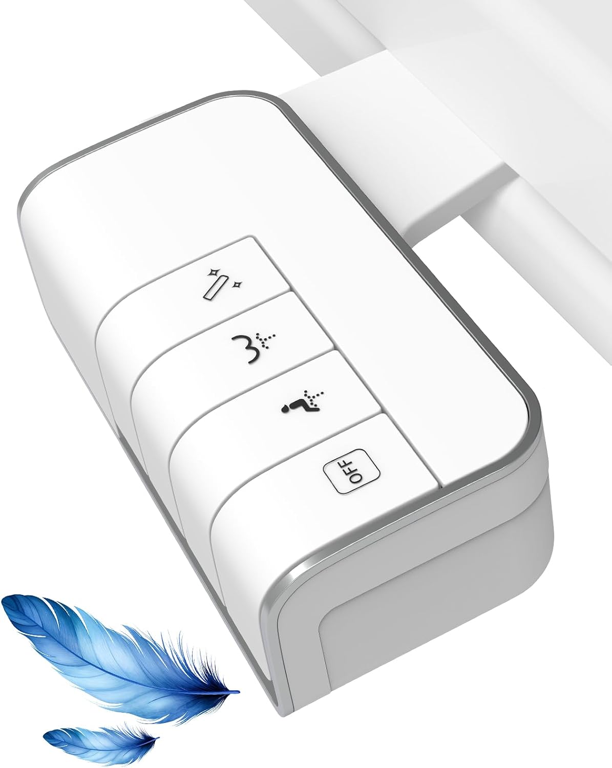 Bidet Attachment for Toilet, Dual Nozzle for Frontal & Rear Wash