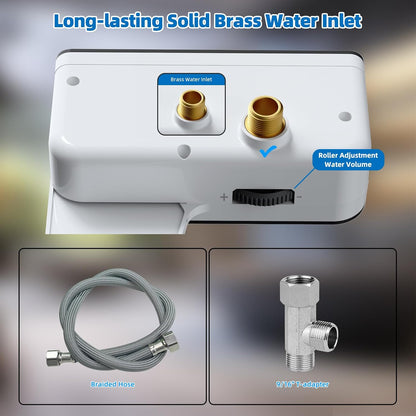 Bidet Attachment for Toilet, Dual Nozzle for Frontal & Rear Wash