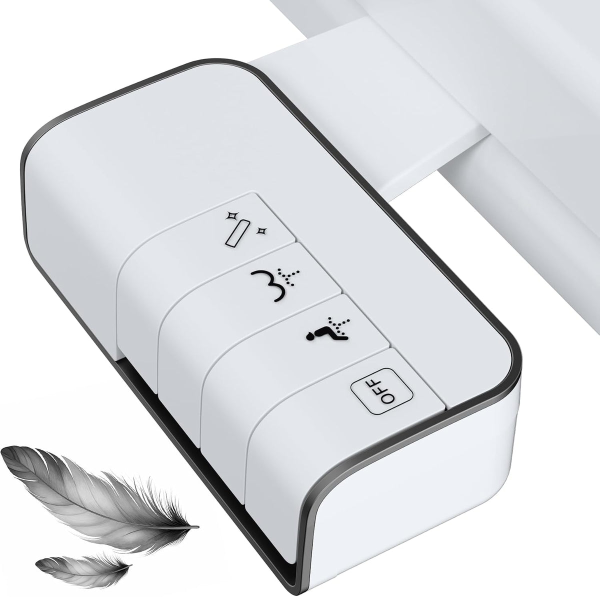 Bidet Attachment for Toilet, Dual Nozzle for Frontal & Rear Wash