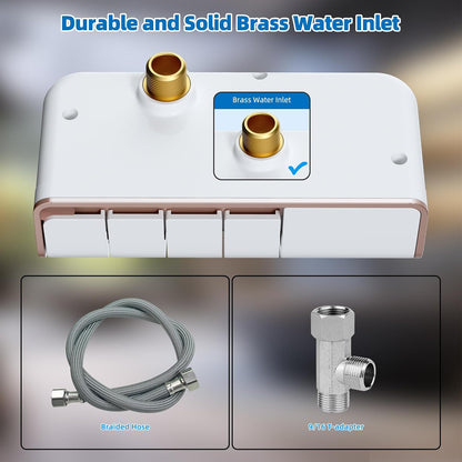 Bidet Attachment for Toilet, Dual Nozzle for Frontal & Rear Wash