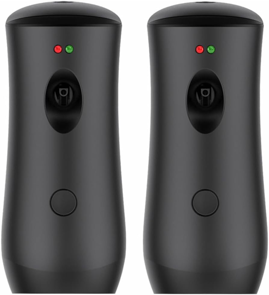 Automatic Air Freshener Spray Dispenser Black Wall Mounted or Free Standing Battery Operated Sprayer for Home or Commercial Use, 3 Auto Scent Release Time Settings for Room/Bathroom Freshness