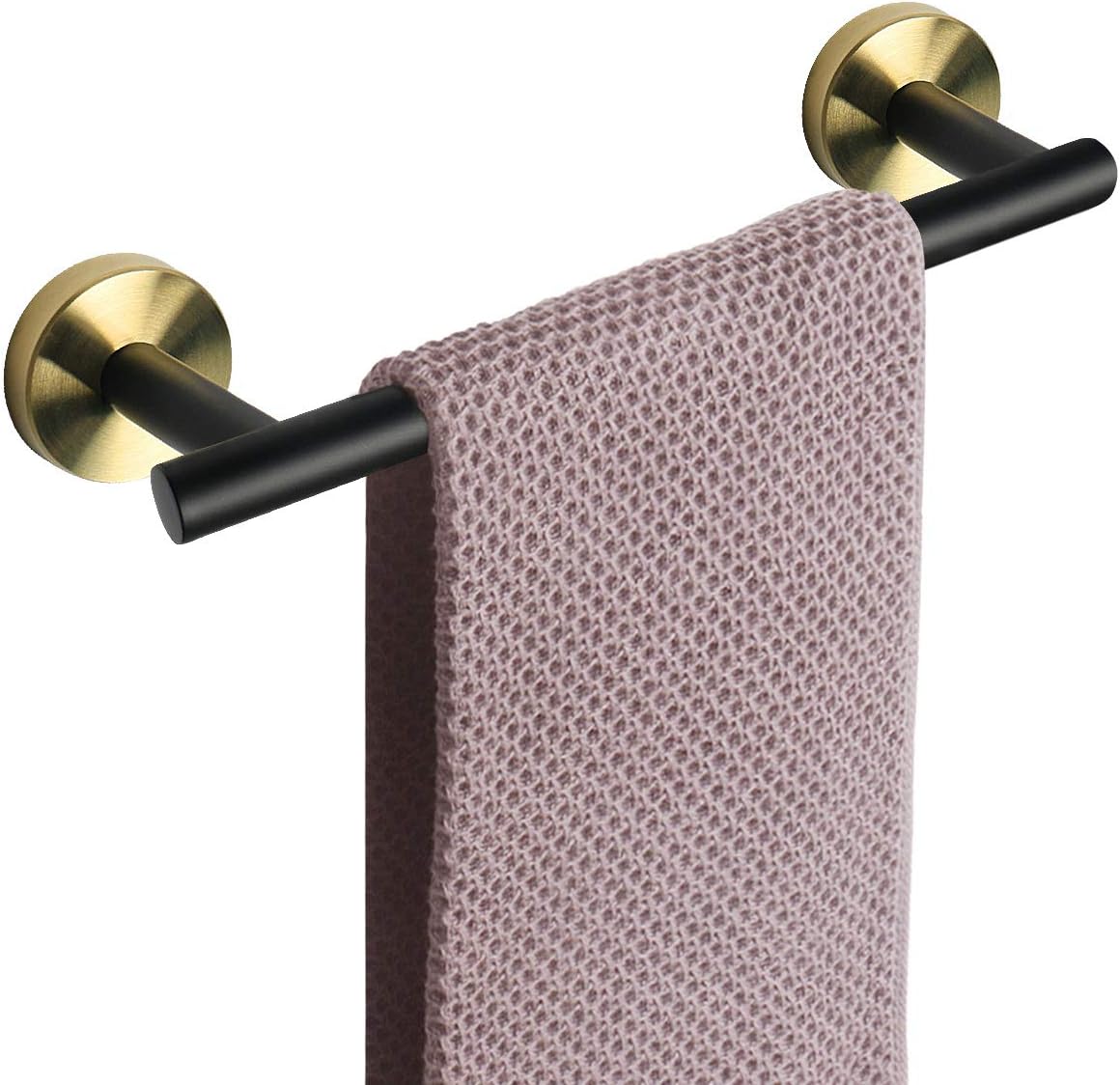 Bath Towel Bar, Thicken Stainless Steel Shower Towel Rack Holder Wall Mounted for Bathroom, 20-lnch Overall Length-17-lnch Usable Hanging Space (Brushed Nickel)