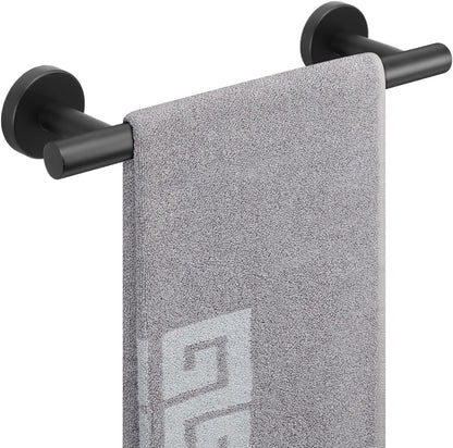 Bath Towel Bar, Thicken Stainless Steel Shower Towel Rack Holder Wall Mounted for Bathroom, 20-lnch Overall Length-17-lnch Usable Hanging Space (Brushed Nickel)