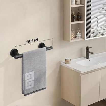 Bath Towel Bar, Thicken Stainless Steel Shower Towel Rack Holder Wall Mounted for Bathroom, 20-lnch Overall Length-17-lnch Usable Hanging Space (Brushed Nickel)