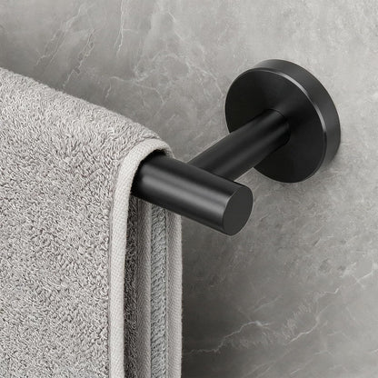 Bath Towel Bar, Thicken Stainless Steel Shower Towel Rack Holder Wall Mounted for Bathroom, 20-lnch Overall Length-17-lnch Usable Hanging Space (Brushed Nickel)