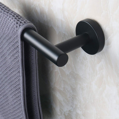 Bath Towel Bar, Thicken Stainless Steel Shower Towel Rack Holder Wall Mounted for Bathroom, 20-lnch Overall Length-17-lnch Usable Hanging Space (Brushed Nickel)
