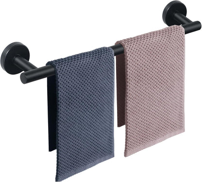 Bath Towel Bar, Thicken Stainless Steel Shower Towel Rack Holder Wall Mounted for Bathroom, 20-lnch Overall Length-17-lnch Usable Hanging Space (Brushed Nickel)