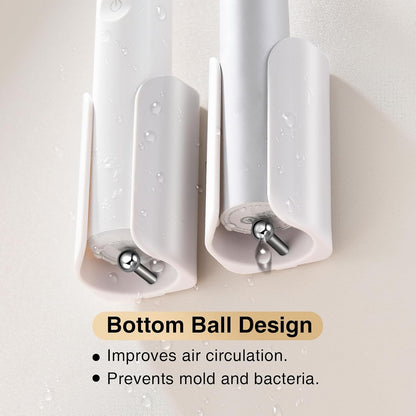 Electric Toothbrush Holder for Bathroom, Adhesive Toothbrush Stand