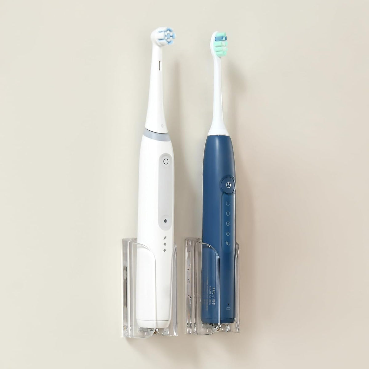 Electric Toothbrush Holder for Bathroom, Adhesive Toothbrush Stand