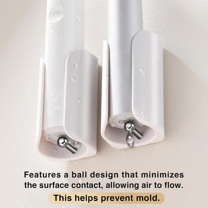 Electric Toothbrush Holder for Bathroom, Adhesive Toothbrush Stand
