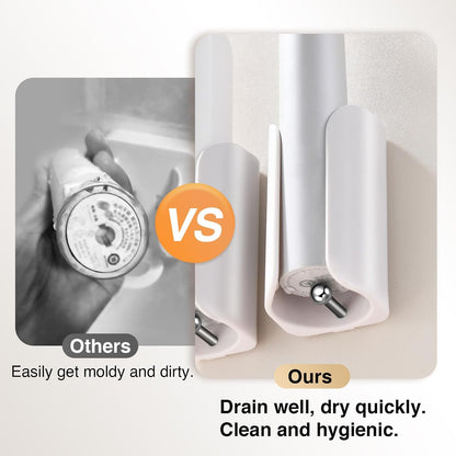Electric Toothbrush Holder for Bathroom, Adhesive Toothbrush Stand