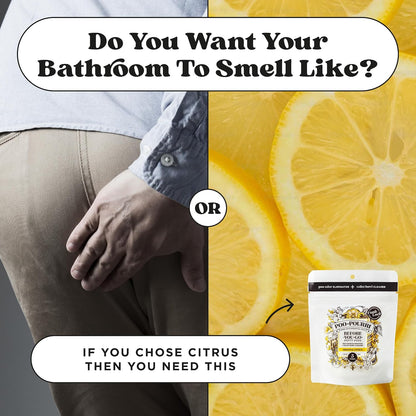 Poo- Before-You-Go 2-in-1 Toilet Potty Pods, Original Citrus