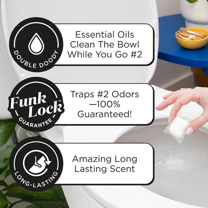 Poo- Before-You-Go 2-in-1 Toilet Potty Pods, Original Citrus