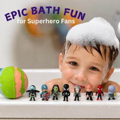 Refresh Bath Bombs for Women & Kids – 24 Bath Bombs Mini Sized, Organic Bathbomb Set, Women & Kids Bath Fizz, Luxury Gift for Mother’s Day, Easter, Valentines, Birthday or Self Care