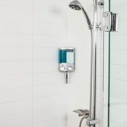 Products 76344-1 Euro Series TRIO 3-Chamber Soap and Shower Dispenser, Chrome
