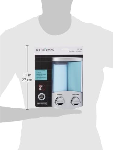 Products 76344-1 Euro Series TRIO 3-Chamber Soap and Shower Dispenser, Chrome