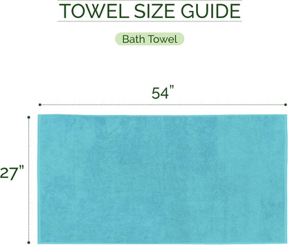 100% Turkish Cotton Corduroy Ribbed Luxury Bath Towels 6-Piece Set, Premium Feel - Quick Dry, Highly Absorbent, Contains 2 Bath Towels, 2 Hand Towels, and 2 Washcloths, Dusty Rose