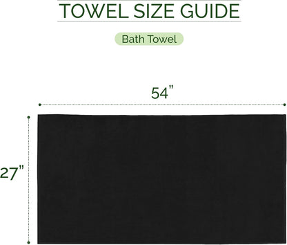 100% Turkish Cotton Corduroy Ribbed Luxury Bath Towels 6-Piece Set, Premium Feel - Quick Dry, Highly Absorbent, Contains 2 Bath Towels, 2 Hand Towels, and 2 Washcloths, Dusty Rose