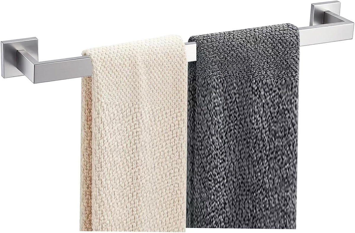 Towel Bar - 23.6 Inch Bathroom Towel Holder - Matte Black