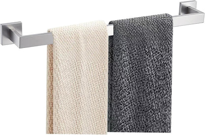 Towel Bar - 23.6 Inch Bathroom Towel Holder - Matte Black