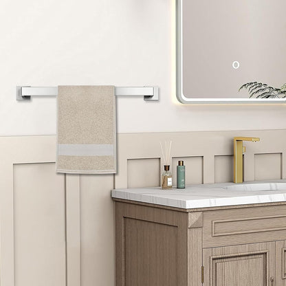 Towel Bar - 23.6 Inch Bathroom Towel Holder - Matte Black