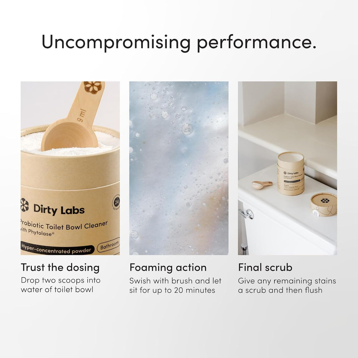 Probiotic Toilet Bowl Cleaner | Verdure | 24 Doses