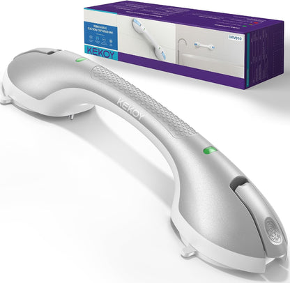 Shower Grab Bars, 17.5in Safety Indicators, Stronger Suction