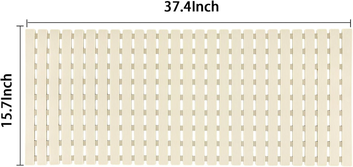 Shower Mat Non Slip Bathtub Mat 27.5 x 15.7 Inch Bath Mat for Tub