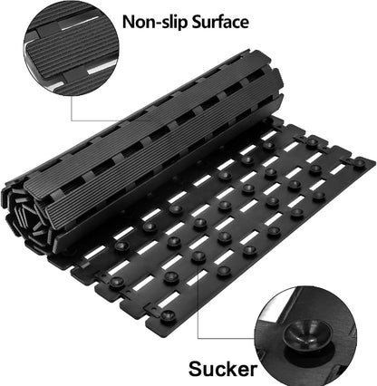 Shower Mat Non Slip Bathtub Mat 27.5 x 15.7 Inch Bath Mat for Tub