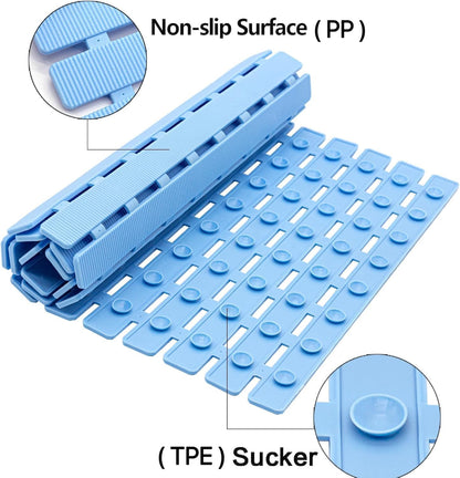 Shower Mat Non Slip Bathtub Mat 27.5 x 15.7 Inch Bath Mat for Tub