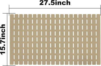 Shower Mat Non Slip Bathtub Mat 27.5 x 15.7 Inch Bath Mat for Tub