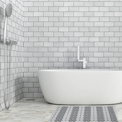 Shower Mat Non Slip Bathtub Mat 27.5 x 15.7 Inch Bath Mat for Tub