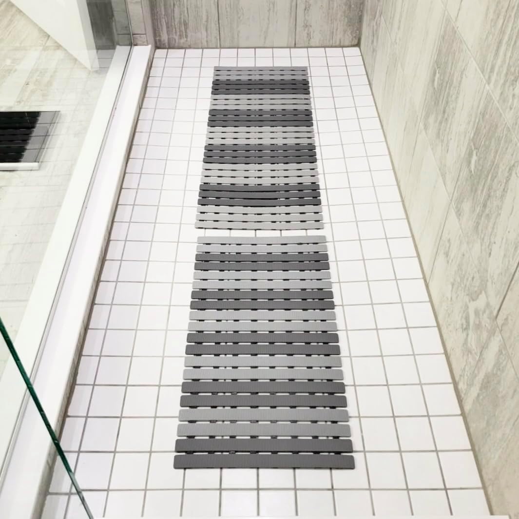 Shower Mat Non Slip Bathtub Mat 27.5 x 15.7 Inch Bath Mat for Tub