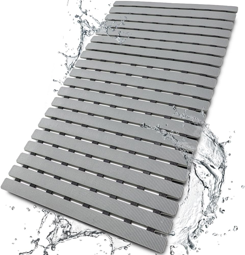 Shower Mat Non Slip Bathtub Mat 27.5 x 15.7 Inch Bath Mat for Tub