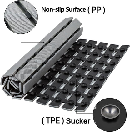 Shower Mat Non Slip Bathtub Mat 27.5 x 15.7 Inch Bath Mat for Tub