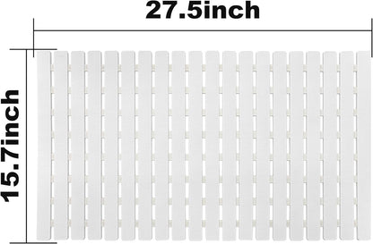 Shower Mat Non Slip Bathtub Mat 27.5 x 15.7 Inch Bath Mat for Tub