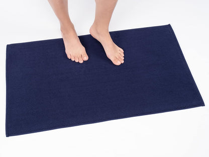 Cotton Paradise 100% Cotton Turkish Bathmat Rug, Soft Absorbent Quick Dry Non Slip, 17x24 Bathmat Rug, Beige
