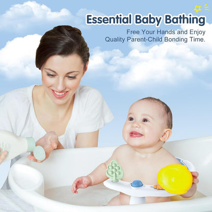 Baby Bath Seat for Babies 6 Months & Up, Non-Slip Bath Seats for Babies Sitting up,Bath tub Seat with Suction Cups,Safe & Comfortable Bath Chair Baby, Pink