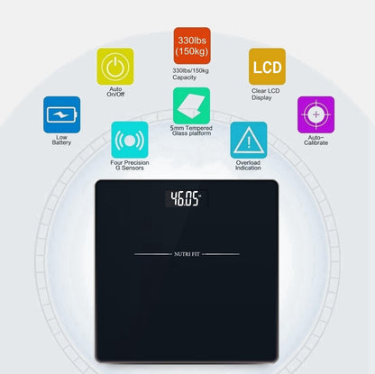 Bathroom Scale Smart Digital Bluetooth Scales for Body Weight